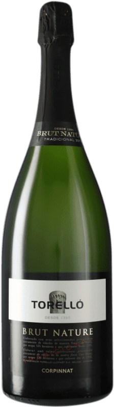 52,95 € 送料無料 | 白スパークリングワイン Torelló ブルットの自然 グランド・リザーブ Corpinnat カタロニア スペイン Macabeo, Xarel·lo, Parellada マグナムボトル 1,5 L