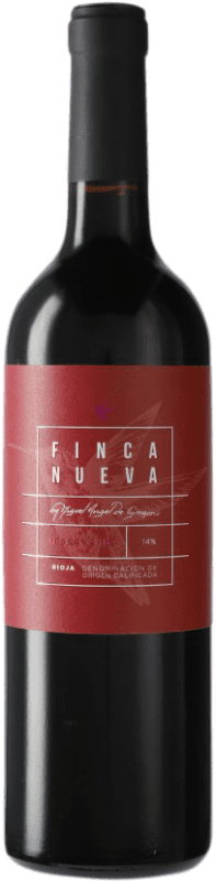 23,95 € Envio grátis | Vinho tinto Finca Nueva Reserva D.O.Ca. Rioja La Rioja Espanha Tempranillo Garrafa 75 cl