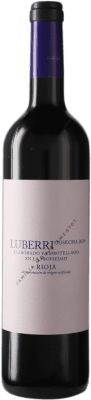 6,95 € Kostenloser Versand | Rotwein Luberri D.O.Ca. Rioja Spanien Flasche 75 cl