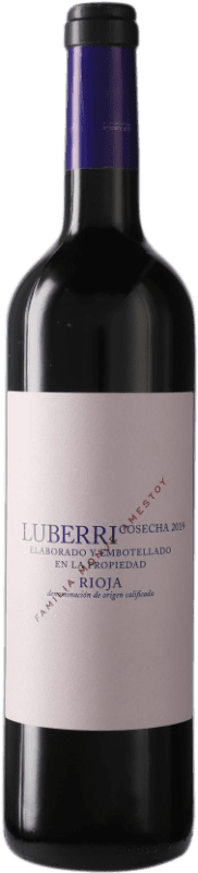7,95 € Envio grátis | Vinho Tinto Luberri D.O.Ca. Rioja Espanha 75 cl