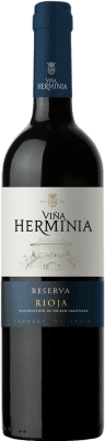 12,95 € 送料無料 | 赤ワイン Viña Herminia レセルバ D.O.Ca. Rioja ラ・リオハ スペイン Tempranillo — テンプラニーリョ, Garnacha — グルナッシュ, Graciano — グラシアーノ 75 cl