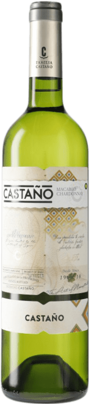 5,95 € Бесплатная доставка | Белое вино Castaño D.O. Yecla Испания бутылка 75 cl