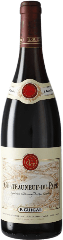 51,95 € Бесплатная доставка | Красное вино E. Guigal A.O.C. Châteauneuf-du-Pape Франция Syrah, Grenache, Mourvèdre бутылка 75 cl