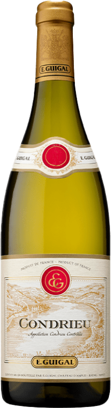 74,95 € Envio grátis | Vinho branco Domaine E. Guigal A.O.C. Condrieu França Garrafa 75 cl