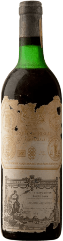 208,95 € Spedizione Gratuita | Vino Rosso Marqués de Riscal Riserva 1960 D.O.Ca. Rioja Spagna Tempranillo, Graciano, Mazuelo 75 cl