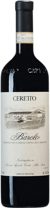 65,95 € 送料無料 | 赤ワイン Ceretto D.O.C.G. Barolo ピエモンテ イタリア Nebbiolo ボトル 75 cl