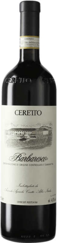 77,95 € 免费送货 | 红酒 Ceretto D.O.C.G. Barbaresco 皮埃蒙特 意大利 Nebbiolo 瓶子 75 cl