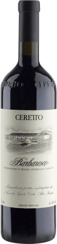 79,95 € Бесплатная доставка | Красное вино Ceretto D.O.C.G. Barbaresco Пьемонте Италия Nebbiolo бутылка 75 cl