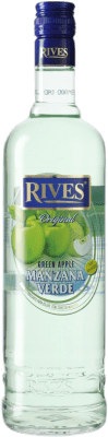 6,95 € Kostenloser Versand | Liköre Rives Manzana Verde Andalusien Spanien Flasche 70 cl Alkoholfrei