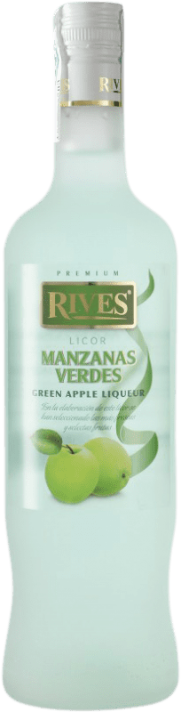 12,95 € Envío gratis | Licores Rives Manzana Verde Andalucía España Botella 70 cl