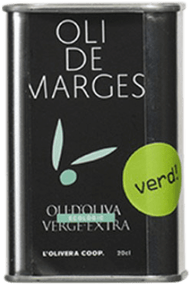 6,95 € 送料無料 | オリーブオイル L'Olivera Marges Oli Eco スペイン 大きな缶 20 cl