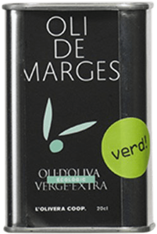 9,95 € 送料無料 | オリーブオイル L'Olivera Marges EVOO エキストラバージン スペイン Eco — エコ ビオ オーガニック 缶 20 cl