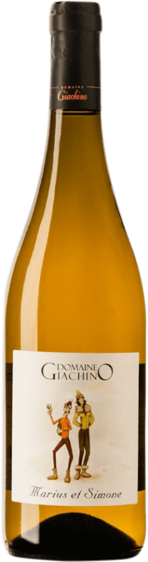 17,95 € Spedizione Gratuita | Vino bianco Domaine Giachino Marius & Simone Blanc Savoie Francia Bottiglia 75 cl