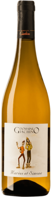17,95 € Free Shipping | White Wine Domaine Giachino Marius & Simone A.O.C. Savoie France Eco — Organic 75 cl