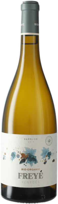 14,95 € Бесплатная доставка | Белое вино Domènech Vidal Masia Freyé Ecològic D.O. Penedès Каталония Испания Xarel·lo бутылка 75 cl