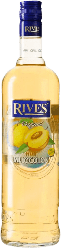 7,95 € Free Shipping | Spirits Rives Melocotón Andalusia Spain Bottle 70 cl Alcohol-Free