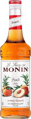 14,95 € Бесплатная доставка | Сироп коктейля Monin Франция 70 cl Peach — Персик Без алкоголя