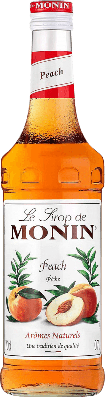 14,95 € Envío gratis | Sirope para Cóctel Monin Francia 70 cl Peach — Melocotón Sin Alcohol
