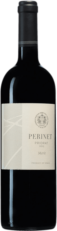 34,95 € Бесплатная доставка | Красное вино Perinet Merit D.O.Ca. Priorat Каталония Испания Merlot, Syrah, Grenache, Carignan бутылка 75 cl