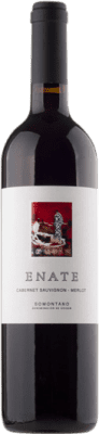 8,95 € Envio grátis | Vinho tinto Enate Merlot-Cabernet Sauvignon D.O. Somontano Aragão Espanha Merlot, Cabernet Sauvignon Garrafa Medium 50 cl
