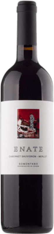 8,95 € Free Shipping | Red wine Enate Merlot-Cabernet Sauvignon D.O. Somontano Aragon Spain Merlot, Cabernet Sauvignon Medium Bottle 50 cl