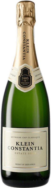 35,95 € Бесплатная доставка | Белое игристое Klein Constantia Métode Cap Classique Blanc de Blancs Vin de Constance брют Южная Африка Chardonnay бутылка 75 cl