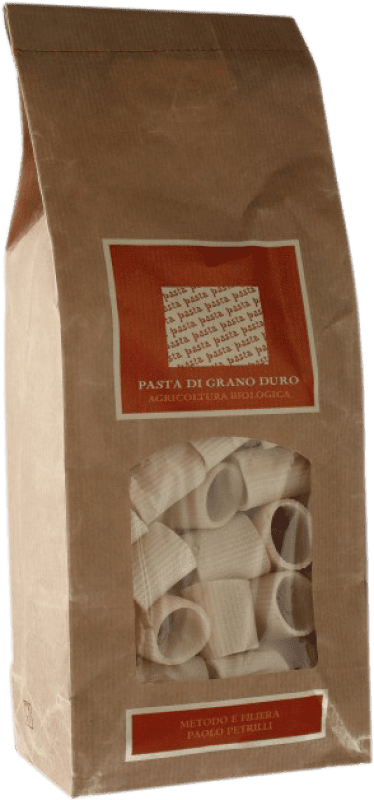 6,95 € Spedizione Gratuita | Pasta e Noodles Paolo Petrilli Mezzi Paccheri Italia