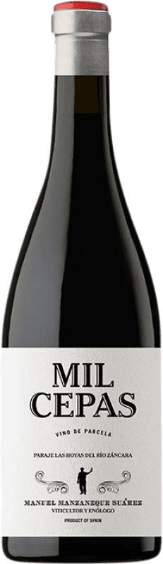 29,95 € Бесплатная доставка | Красное вино EA Vinos by Manzaneque Mil Cepas D.O. La Mancha Кастилья-Ла-Манча Испания Cencibel бутылка 75 cl