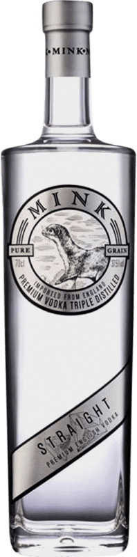 19,95 € Kostenloser Versand | Wodka Caballero Mink Premium, Straight Großbritannien 70 cl