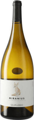 21,95 € Envío gratis | Vino blanco Credo Miranius D.O. Penedès Cataluña España Xarel·lo Botella Magnum 1,5 L