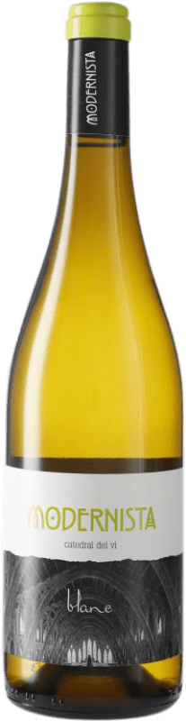 10,95 € Бесплатная доставка | Белое вино Pagos de Hí­bera Modernista Blanc D.O. Terra Alta Каталония Испания бутылка 75 cl