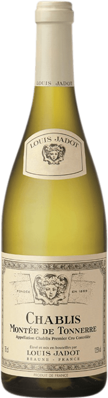 38,95 € Spedizione Gratuita | Vino bianco Louis Jadot Montée de Tonnerre A.O.C. Chablis Premier Cru Borgogna Francia Chardonnay Bottiglia 75 cl