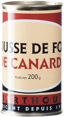 10,95 € Spedizione Gratuita | Foie Gras e Pâté J. Barthouil Mousse de Foie de Canard Francia