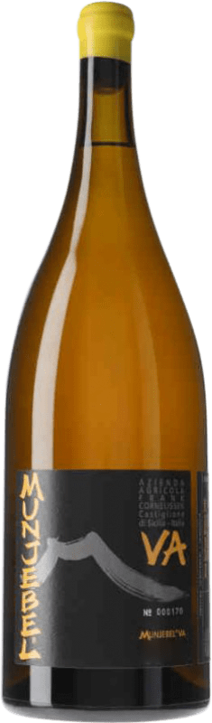 264,95 € Free Shipping | White wine Frank Cornelissen Munjebel Bianco Vigne Alte I.G.T. Terre Siciliane Sicily Italy Carricante, Grecanico Dorato, Coda di Volpe Magnum Bottle 1,5 L
