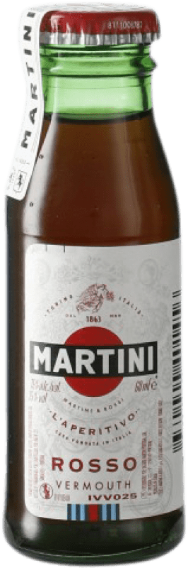 2,95 € Free Shipping | Vermouth Martini Rosso Italy Miniature Bottle 5 cl