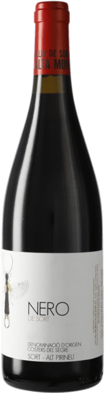 18,95 € Free Shipping | Red wine Batlliu de Sort Nero de Sort D.O. Costers del Segre Spain Pinot Black Bottle 75 cl