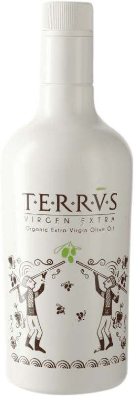 24,95 € Envoi gratuit | Huile d'Olive Terrus VirgenEco Portugal Biologique Bouteille Medium 50 cl