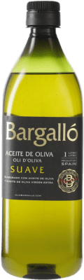 18,95 € Envío gratis | Aceite de Oliva Bargalló Virgen Extra Suau España Botella 1 L