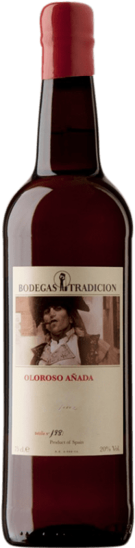264,95 € Kostenloser Versand | Verstärkter Wein Tradición Oloroso 1975 D.O. Jerez-Xérès-Sherry Andalusien Spanien Palomino Fino Flasche 75 cl