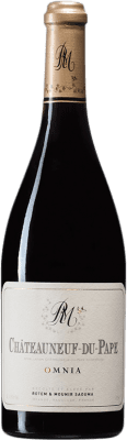 103,95 € Free Shipping | Red wine Rotem & Mounir Saouma Omnia A.O.C. Châteauneuf-du-Pape France Syrah, Grenache, Mourvèdre Bottle 75 cl