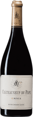 108,95 € Free Shipping | Red wine Rotem & Mounir Saouma Omnia A.O.C. Châteauneuf-du-Pape France Syrah, Grenache, Mourvèdre Bottle 75 cl