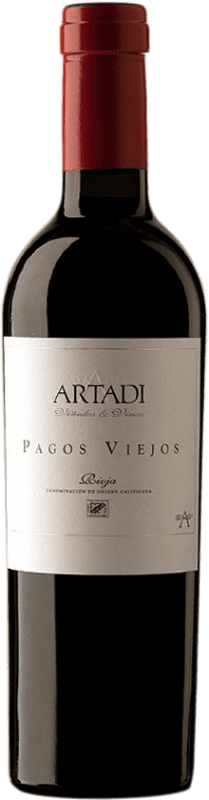 35,95 € Envio grátis | Vinho tinto Artadi Pagos Viejos D.O. Navarra Navarra Espanha Tempranillo, Viura Meia Garrafa 37 cl