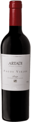 48,95 € Бесплатная доставка | Красное вино Artadi Pagos Viejos D.O. Navarra Наварра Испания Tempranillo — Темпранильо, Viura — Виура Полубутылка 37 cl
