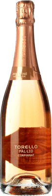 25,95 € Free Shipping | Rosé Sparkling Wine Torelló Pàl·lid Brut Rosé Corpinnat Spain Pinot Noir Eco — Organic Bottle 75 cl