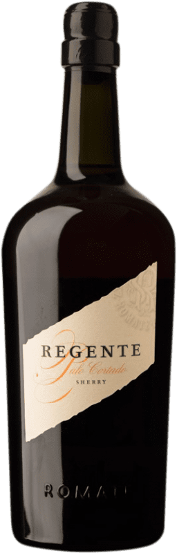 25,95 € Free Shipping | Fortified Wine Sánchez Romate Regente Palo Cortado D.O. Jerez-Xérès-Sherry Andalusia Spain Palomino Fino Bottle 75 cl