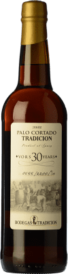 125,95 € Free Shipping | Fortified wine Tradición Palo Cortado Very Old Rare Sherry VORS D.O. Jerez-Xérès-Sherry Andalusia Spain Palomino Fino Bottle 75 cl