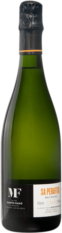 23,95 € Envoi gratuit | Vin Mousseux Blanc Martín Faixó Perafita Brut Nature D.O. Cava Espagne Macabeo — Macabeu, Xarel·lo, Chardonnay, Parellada Bouteille 75 cl