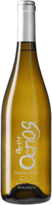 8,95 € Spedizione Gratuita | Vino bianco Colonias de Galeón Petit Ocnos Andalusia Spagna Chardonnay Bottiglia 75 cl
