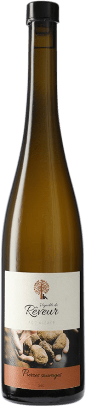 15,95 € Envio grátis | Vinho branco Le Vignoble du Rêveur Pierres Sauvages A.O.C. Alsace Alsácia França Pinot Cinza Garrafa 75 cl