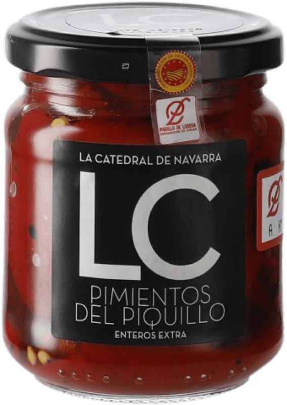7,95 € 免费送货 | 蔬菜罐头 La Catedral Pimientos del Piquillo Artesanal — 手工艺的 西班牙